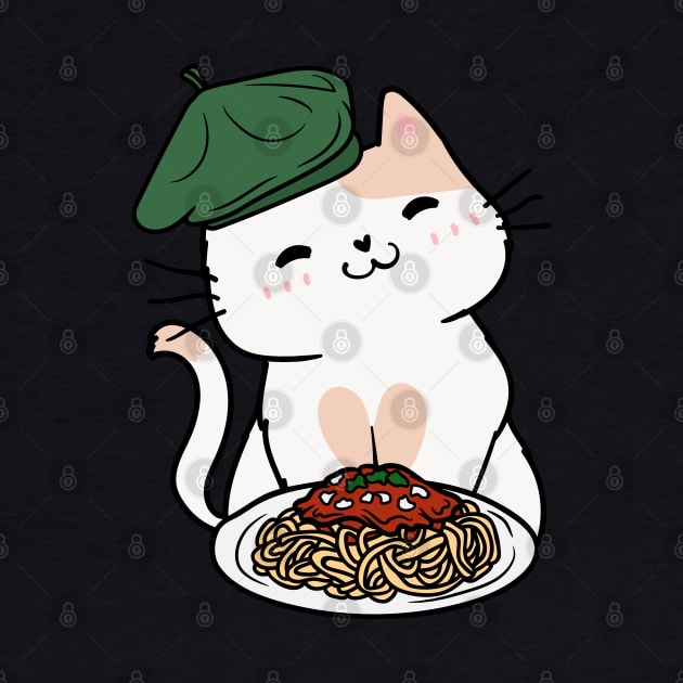 Cat eating Spaghetti - Persian by Pet Station